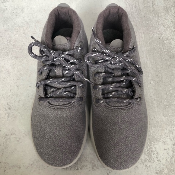 Allbirds Womans Wool Runner-Up Mizzle Grey Size 8 New - Picture 4 of 16